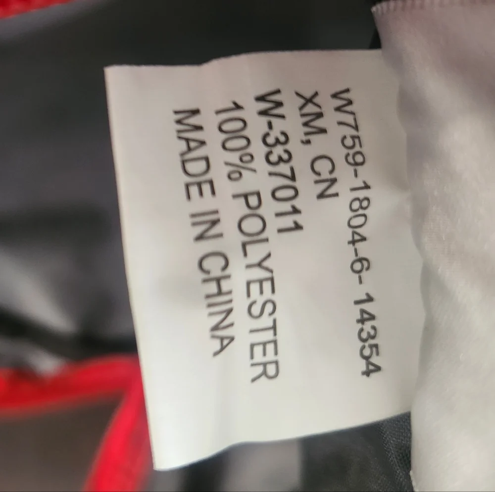 Disney Parks Authentic Black and Red Backpack - Picture 8 of 8